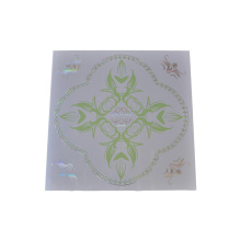 Hot Stamping 595*595MM Mould-Proof Pattern Decorative LOW Price PVC Ceiling Acoustic Panel